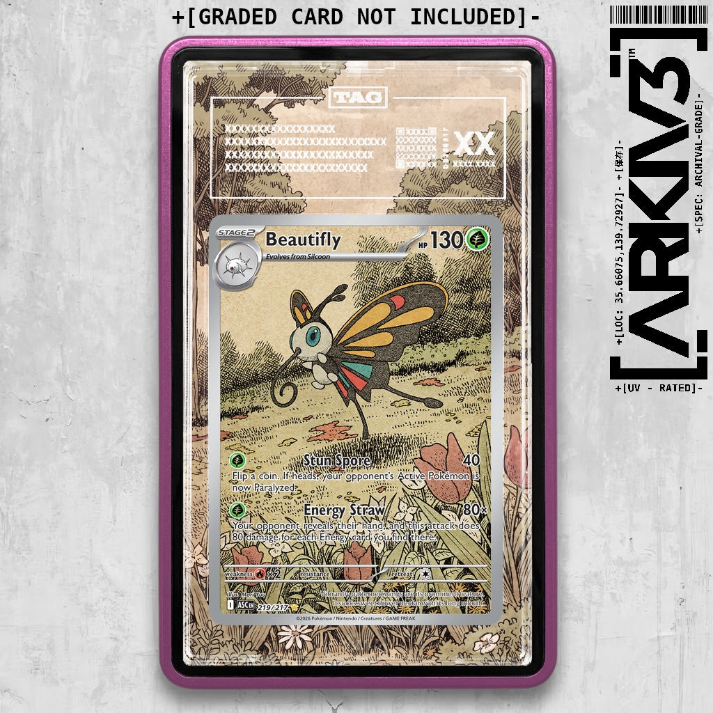 ARKIV3 TAG graded front - Purple