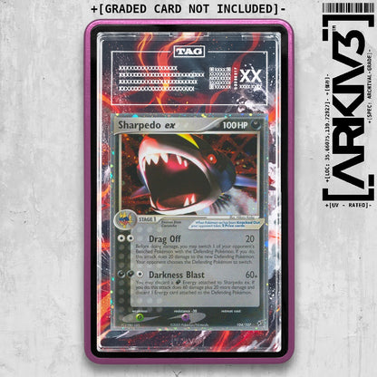 ARKIV3 TAG graded front - Purple