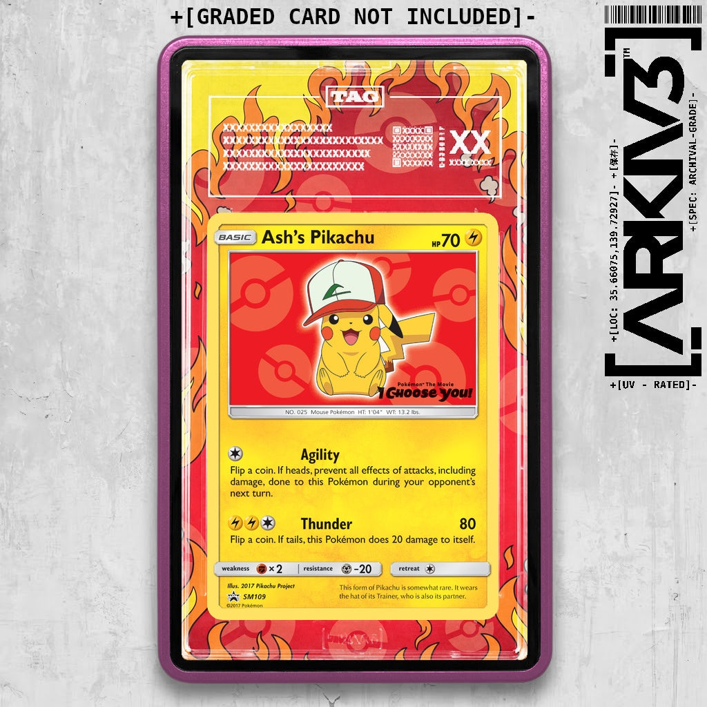 ARKIV3 TAG graded front - Purple