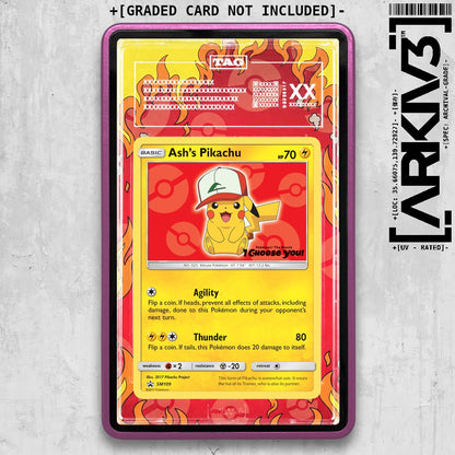 ARKIV3 TAG graded front - Purple