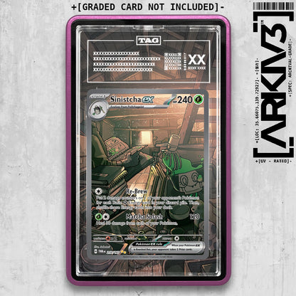 ARKIV3 TAG graded front - Purple