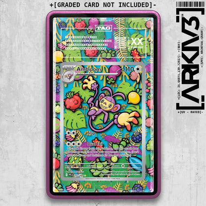 ARKIV3 TAG graded front - Purple