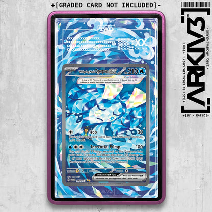 ARKIV3 TAG graded front - Purple