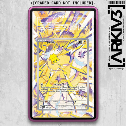 ARKIV3 TAG graded front - Purple