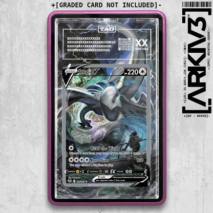 ARKIV3 TAG graded front - Purple