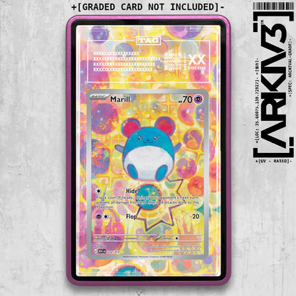 ARKIV3 TAG graded front - Purple