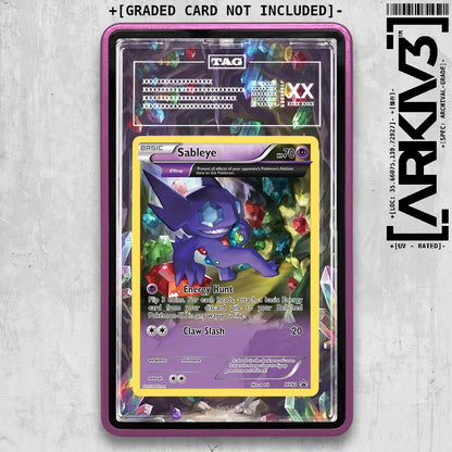 ARKIV3 TAG graded front - Purple