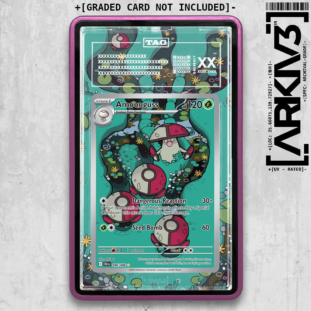 ARKIV3 TAG graded front - Purple