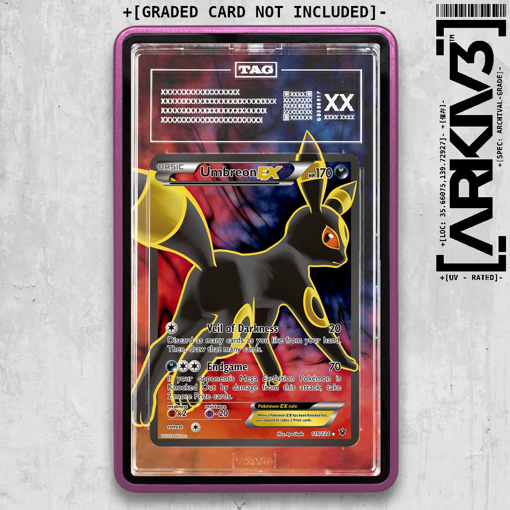 ARKIV3 TAG graded front - Purple