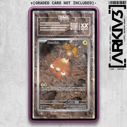 ARKIV3 TAG graded front - Purple