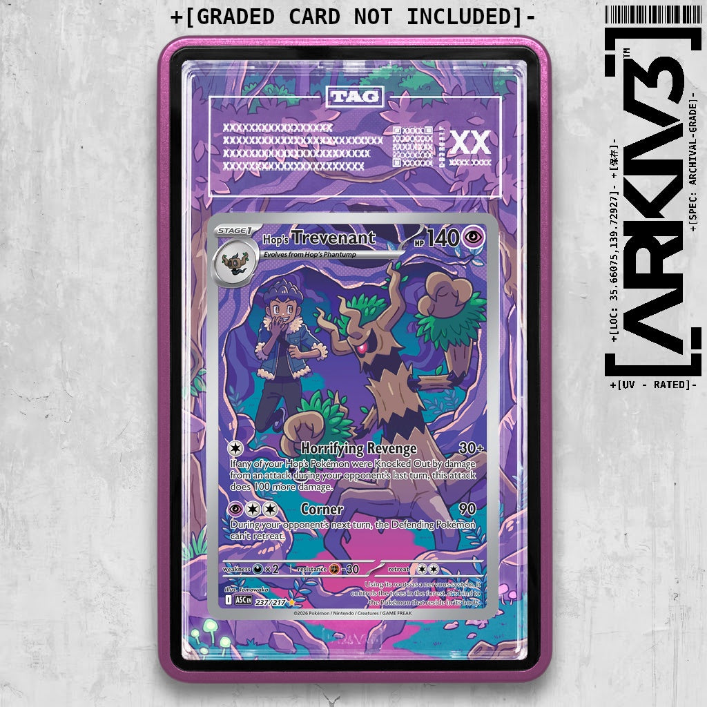 ARKIV3 TAG graded front - Purple