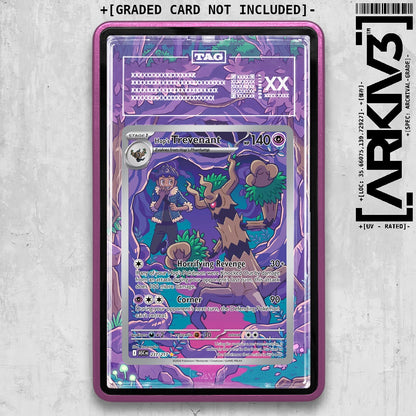 ARKIV3 TAG graded front - Purple