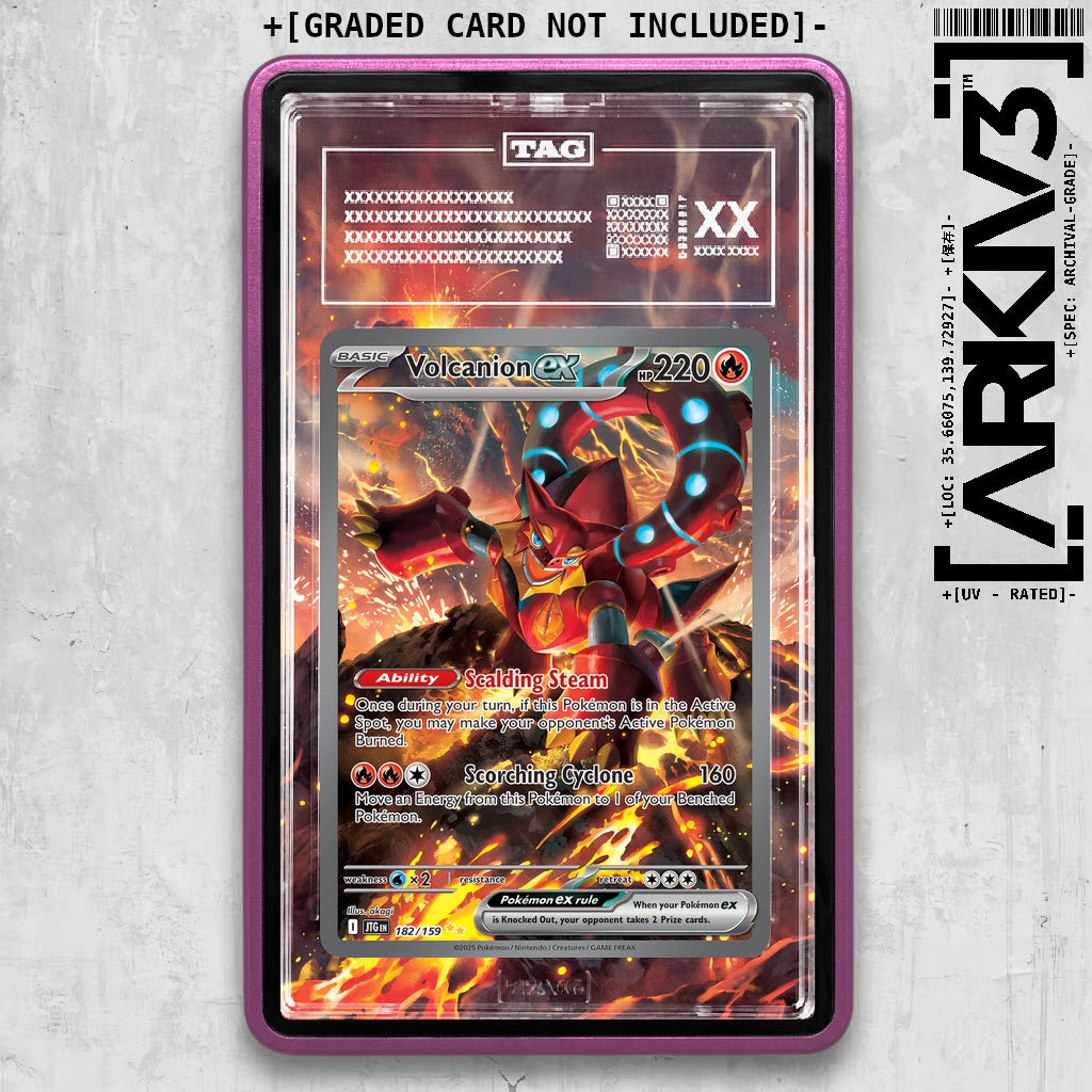 ARKIV3 TAG graded front - Purple