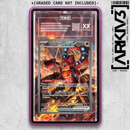 ARKIV3 TAG graded front - Purple