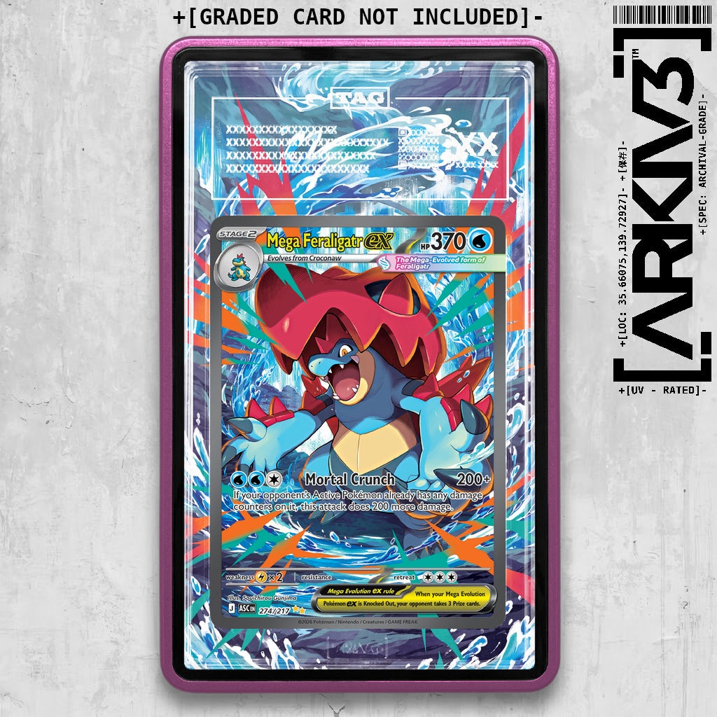 ARKIV3 TAG graded front - Purple