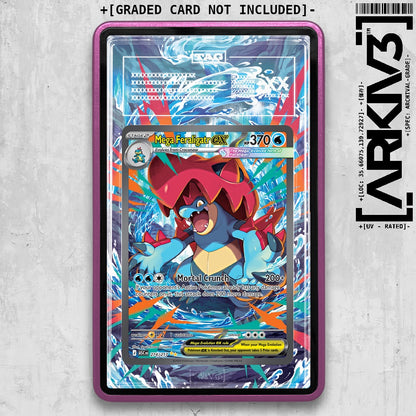 ARKIV3 TAG graded front - Purple