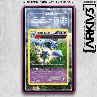 ARKIV3 TAG graded front - Purple