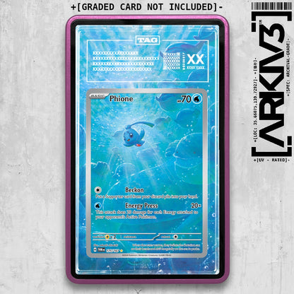 ARKIV3 TAG graded front - Purple