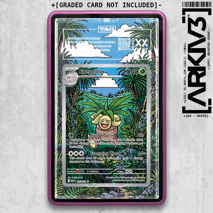 ARKIV3 TAG graded front - Purple