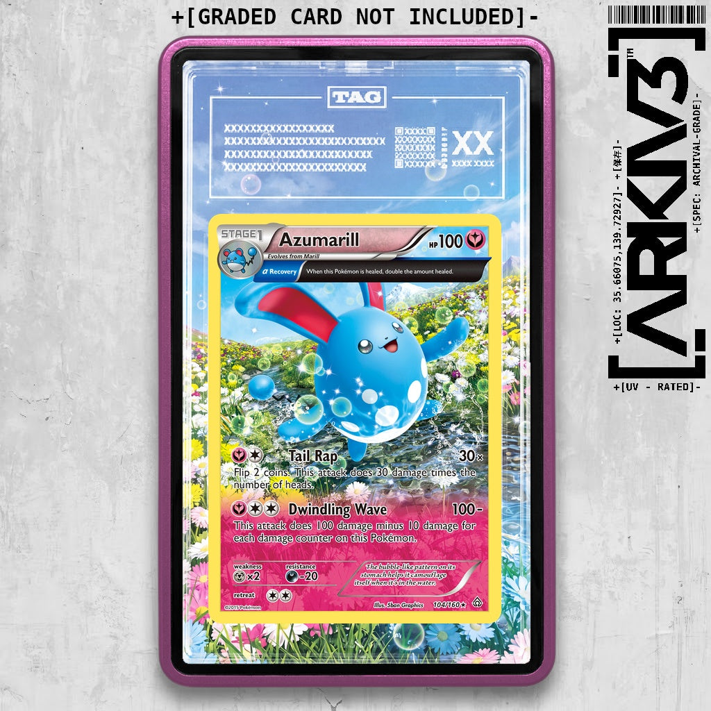 ARKIV3 TAG graded front - Purple