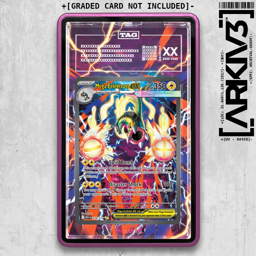 ARKIV3 TAG graded front - Purple