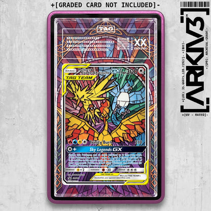 ARKIV3 TAG graded front - Purple