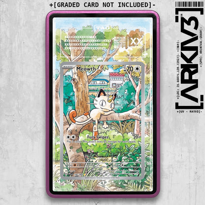 ARKIV3 TAG graded front - Purple