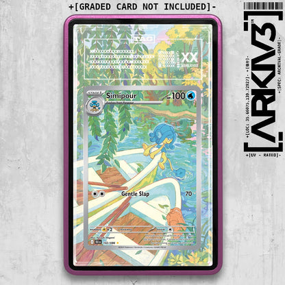 ARKIV3 TAG graded front - Purple