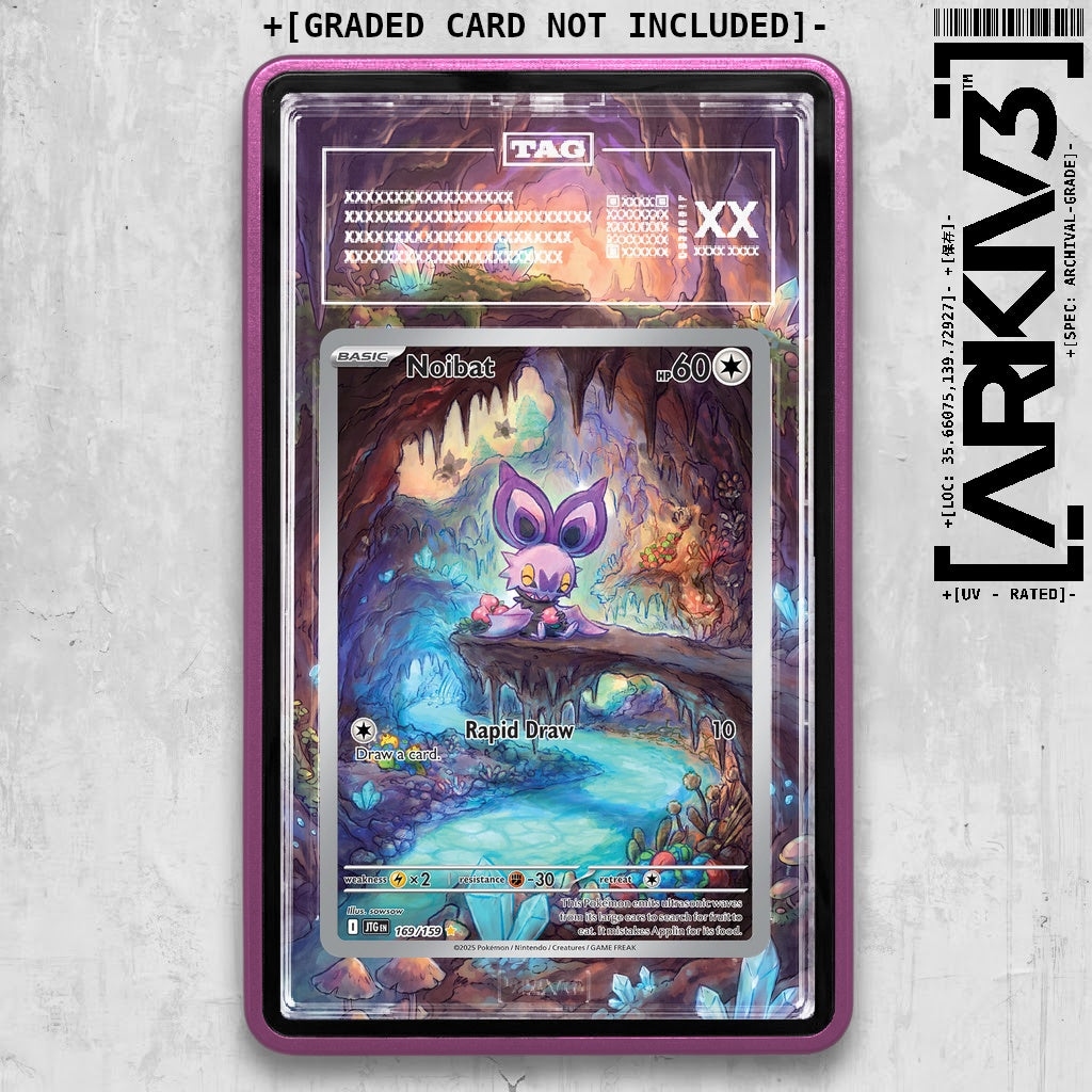 ARKIV3 TAG graded front - Purple