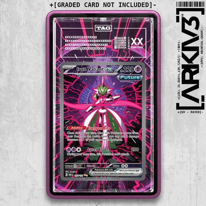 ARKIV3 TAG graded front - Purple