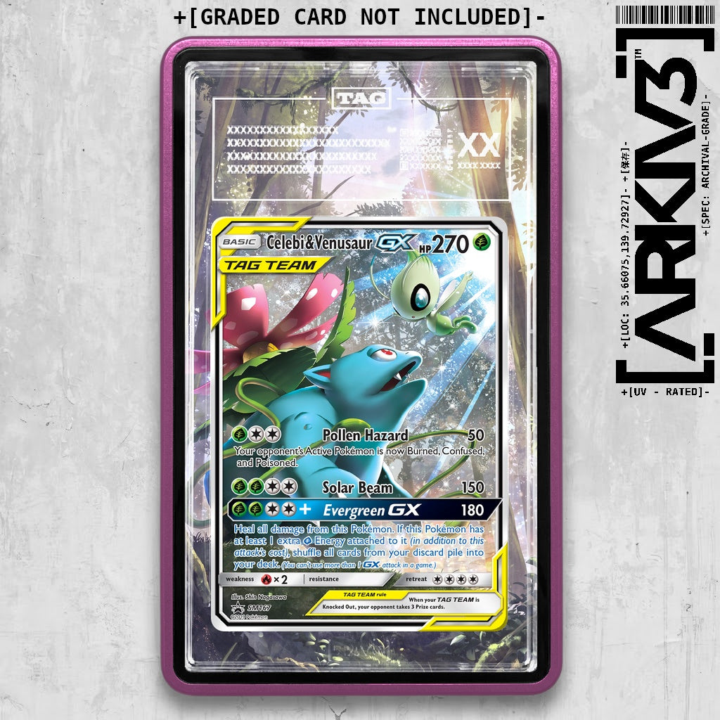ARKIV3 TAG graded front - Purple