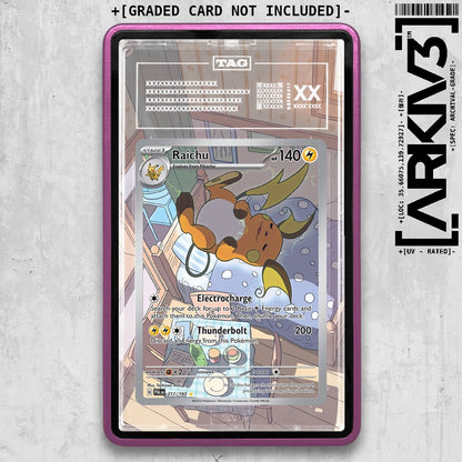 ARKIV3 TAG graded front - Purple