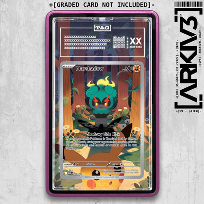 ARKIV3 TAG graded front - Purple