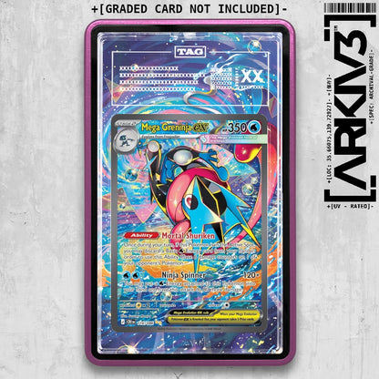 ARKIV3 TAG graded front - Purple