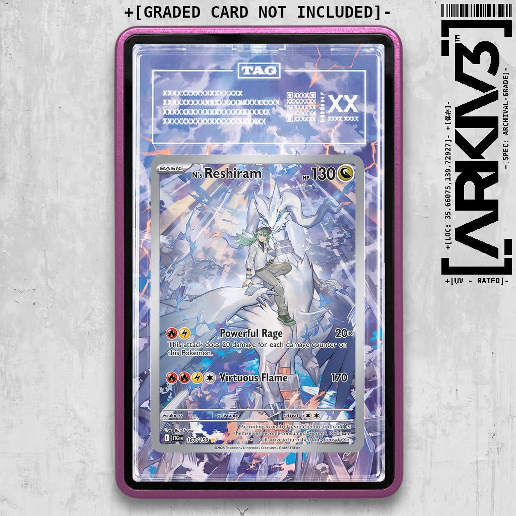 ARKIV3 TAG graded front - Purple