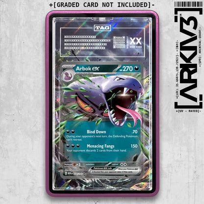 ARKIV3 TAG graded front - Purple