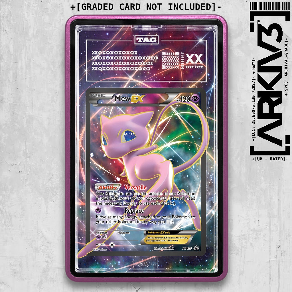 ARKIV3 TAG graded front - Purple