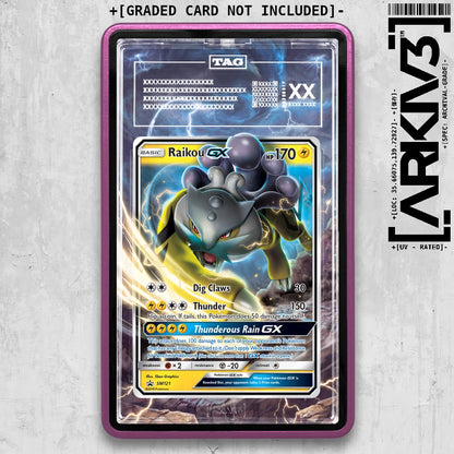 ARKIV3 TAG graded front - Purple