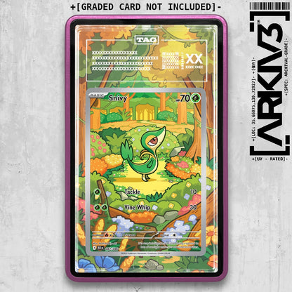 ARKIV3 TAG graded front - Purple