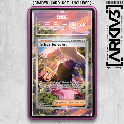 ARKIV3 TAG graded front - Purple