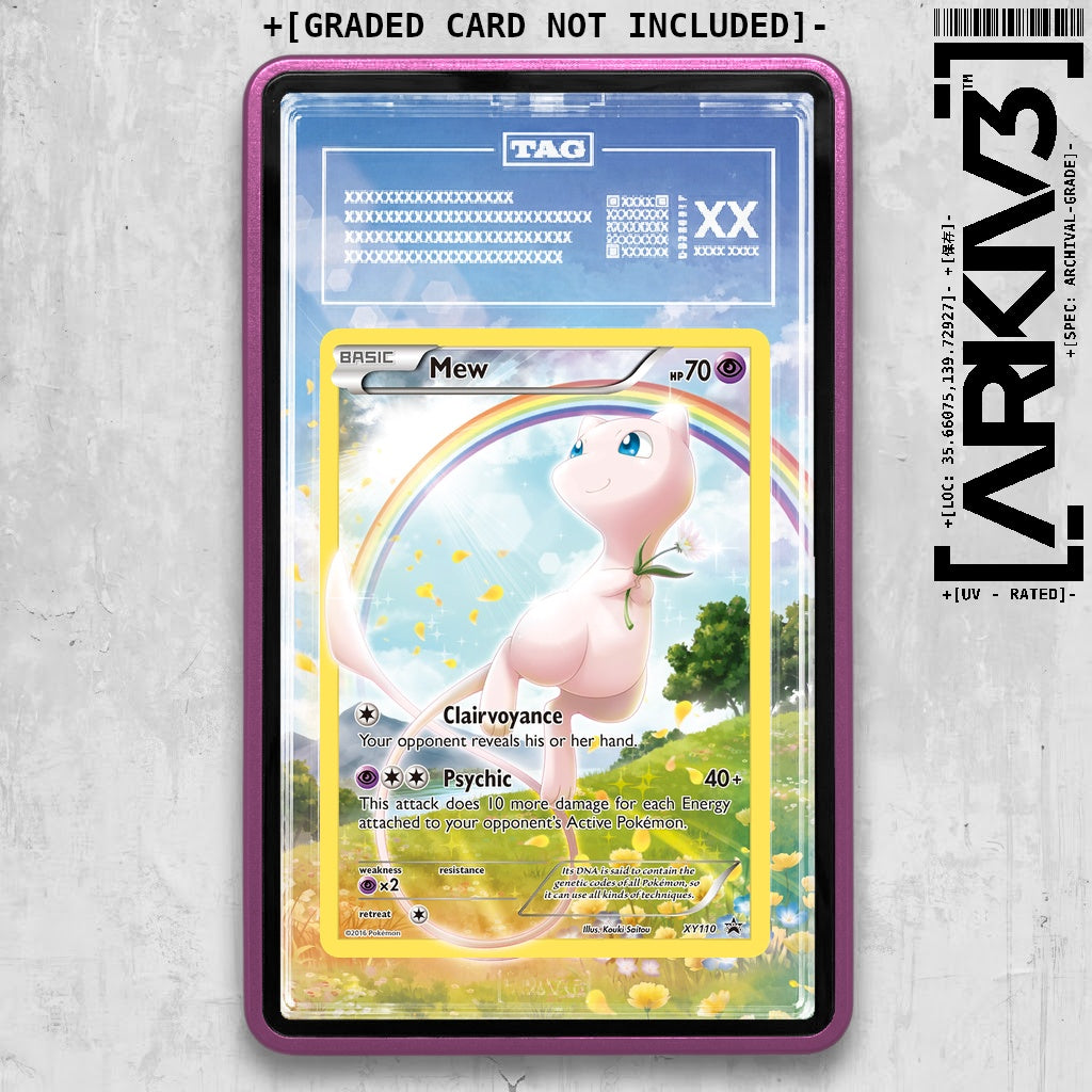ARKIV3 TAG graded front - Purple
