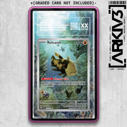 ARKIV3 TAG graded front - Purple