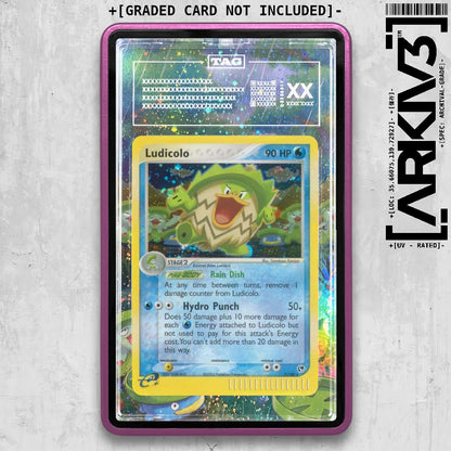 ARKIV3 TAG graded front - Purple