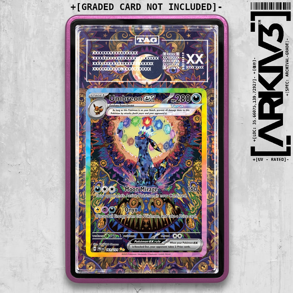 ARKIV3 TAG graded front - Purple
