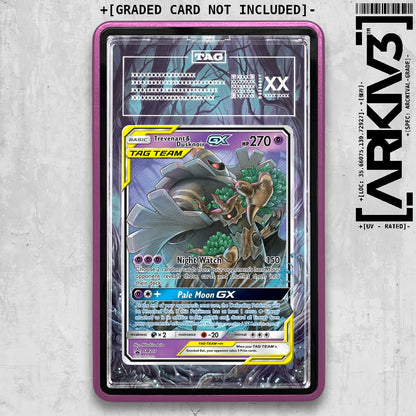 ARKIV3 TAG graded front - Purple