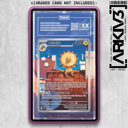 ARKIV3 TAG graded front - Purple