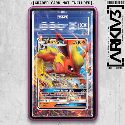 ARKIV3 TAG graded front - Purple