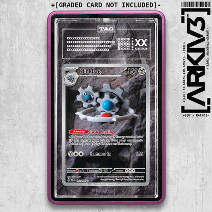ARKIV3 TAG graded front - Purple