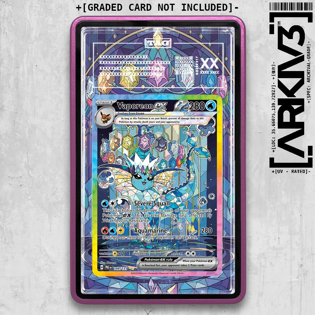 ARKIV3 TAG graded front - Purple