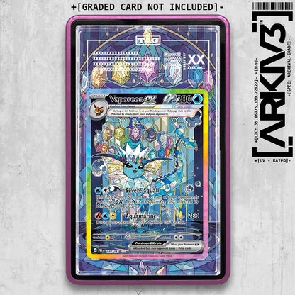 ARKIV3 TAG graded front - Purple